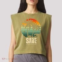 Save The Wildlife Garment-Dyed Women's Muscle Tee thumb 2