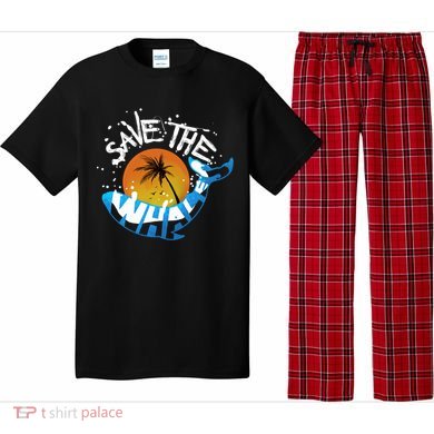 Save The Whales Orca And Killer Whale Gift Pajama Set