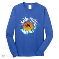 Save The Whales Orca And Killer Whale Gift Long Sleeve Shirt thumb 0