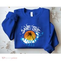 Save The Whales Orca And Killer Whale Gift Sweatshirt thumb 2