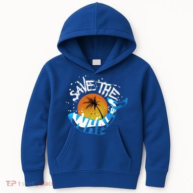 Save The Whales Orca And Killer Whale Gift Kids Hoodie