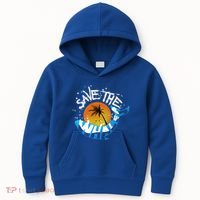 Save The Whales Orca And Killer Whale Gift Kids Hoodie thumb 0