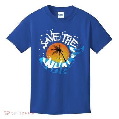 Save The Whales Orca And Killer Whale Gift Kids T-Shirt