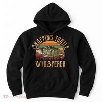 snapping turtle whisperer, snapping turtle Hoodie thumb 0