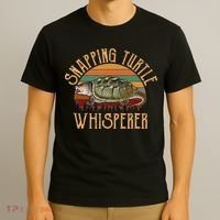 snapping turtle whisperer, snapping turtle T-Shirt thumb 3