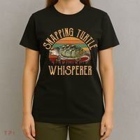 snapping turtle whisperer, snapping turtle T-Shirt thumb 4