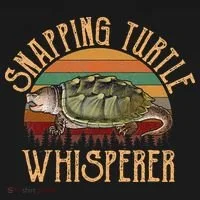 snapping turtle whisperer, snapping turtle Polo thumb 3