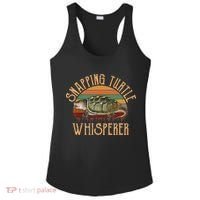 snapping turtle whisperer, snapping turtle Ladies PosiCharge Competitor Racerback Tank thumb 0