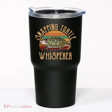 snapping turtle whisperer, snapping turtle Tumbler