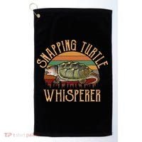 snapping turtle whisperer, snapping turtle Golf Towel thumb 0