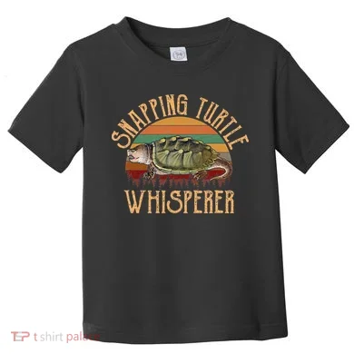 snapping turtle whisperer, snapping turtle Toddler T-Shirt