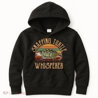 snapping turtle whisperer, snapping turtle Kids Hoodie thumb 0