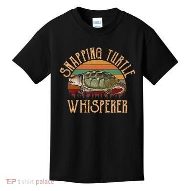 snapping turtle whisperer, snapping turtle Kids T-Shirt