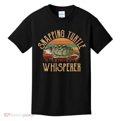 snapping turtle whisperer, snapping turtle Kids T-Shirt