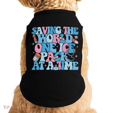 Saving The World One Ice Pack At A Time Doggie Tank
