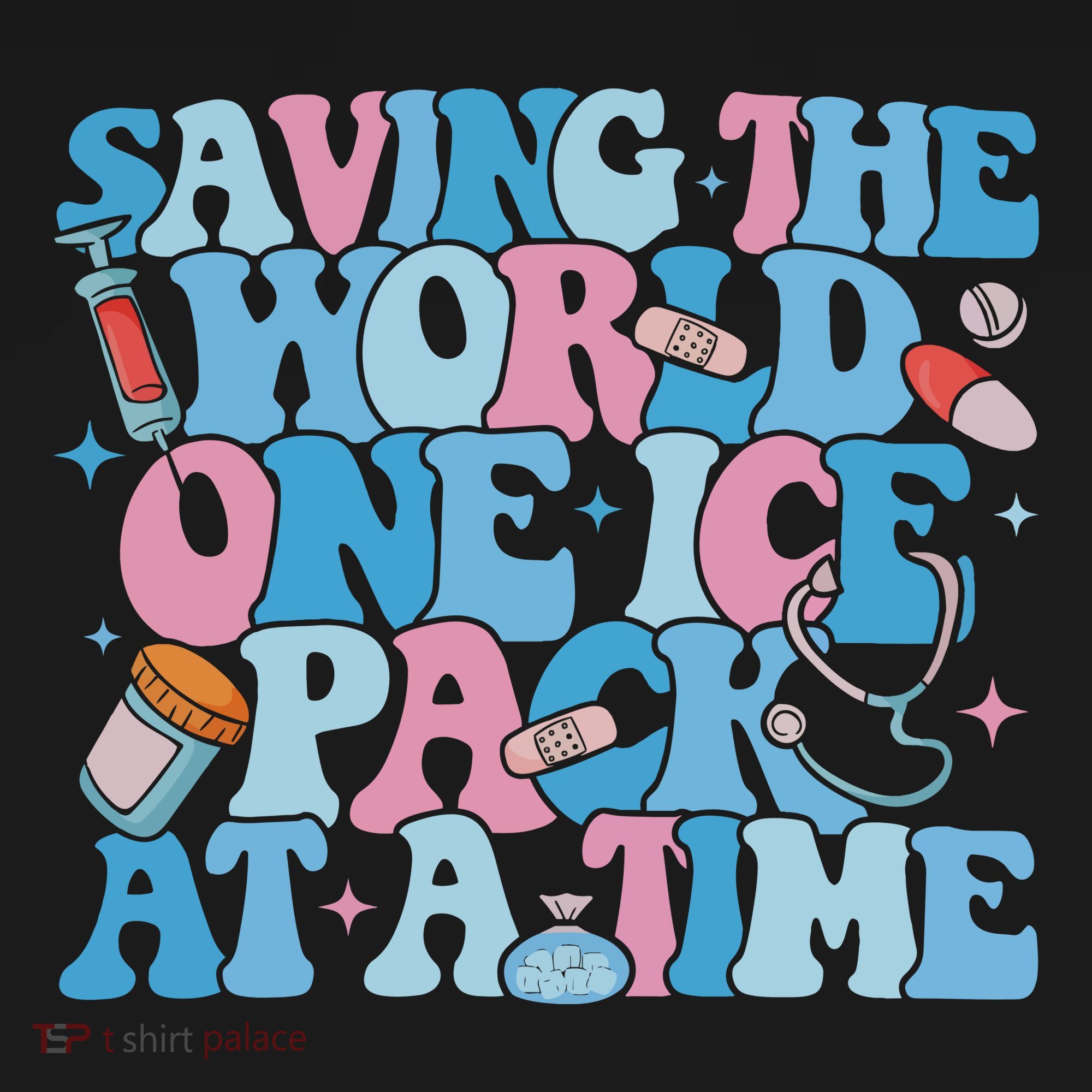 Saving The World One Ice Pack At A Time Long Sleeve Shirt