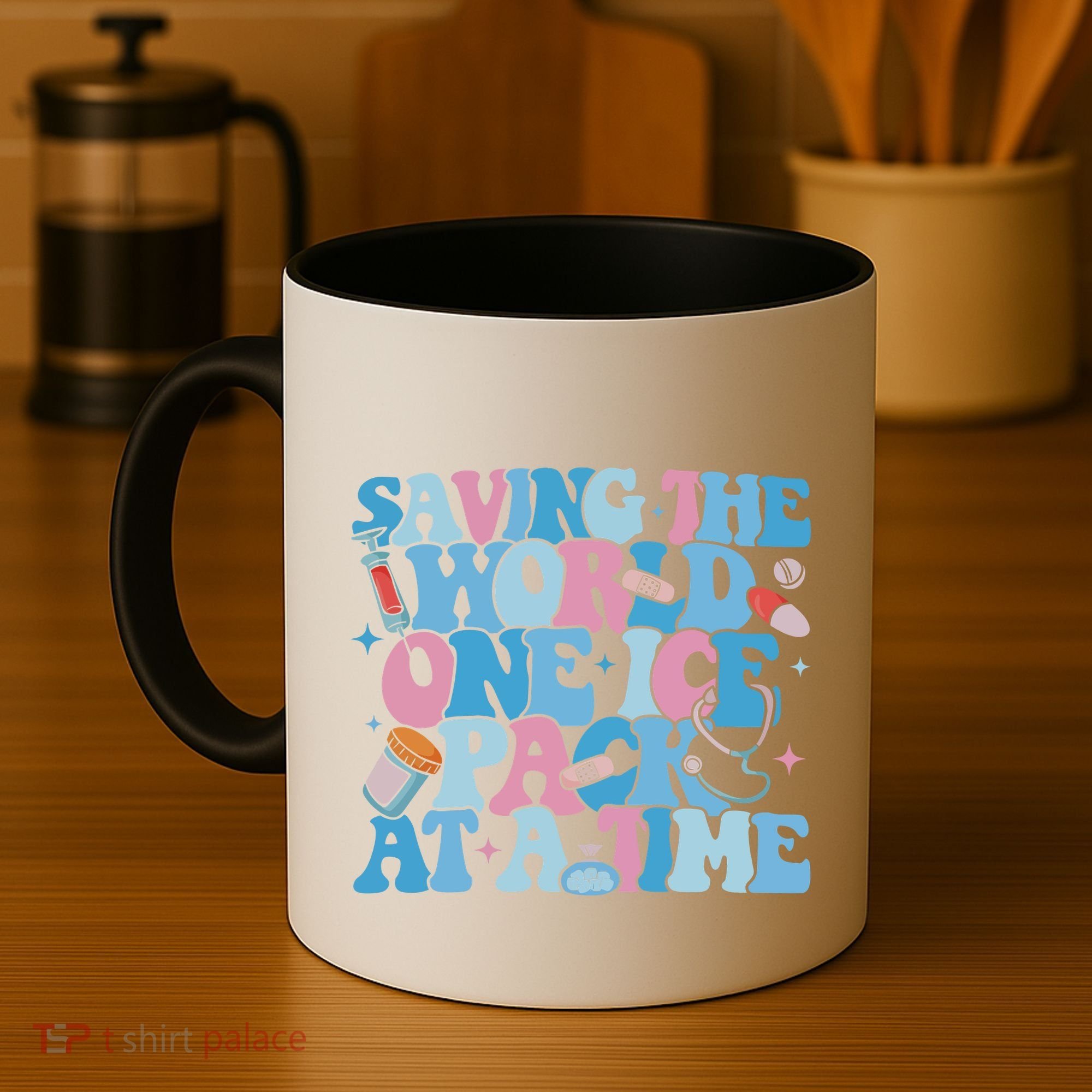 Saving The World One Ice Pack At A Time Coffee Mug