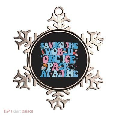 Saving The World One Ice Pack At A Time Ornament