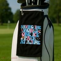 Saving The World One Ice Pack At A Time Golf Towel thumb 2