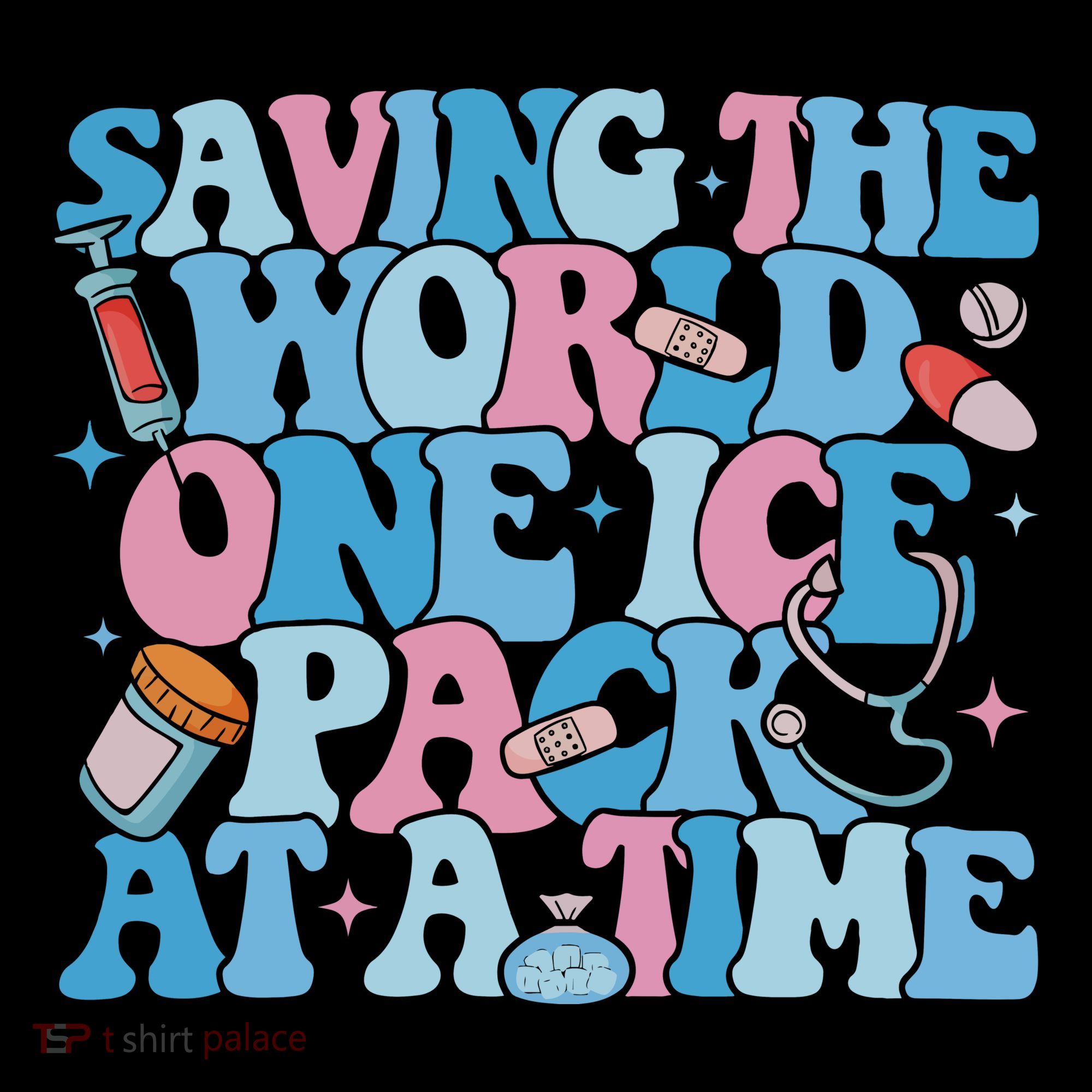 Saving The World One Ice Pack At A Time Visor