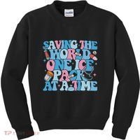 Saving The World One Ice Pack At A Time Kids Sweatshirt thumb 0