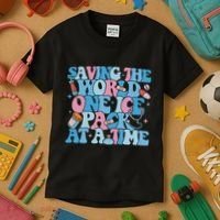 Saving The World One Ice Pack At A Time Kids T-Shirt thumb 3