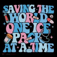 Saving The World One Ice Pack At A Time Kids T-Shirt thumb 4