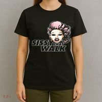 Sissy That Walk Drag Queen LGBT LGBTQ Pride Month Pride Ally T-Shirt thumb 4