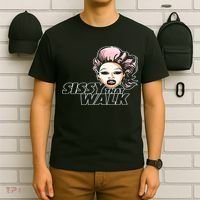 Sissy That Walk Drag Queen LGBT LGBTQ Pride Month Pride Ally T-Shirt thumb 6