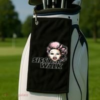 Sissy That Walk Drag Queen LGBT LGBTQ Pride Month Pride Ally Golf Towel thumb 2