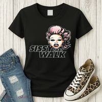 Sissy That Walk Drag Queen LGBT LGBTQ Pride Month Pride Ally Women's T-Shirt thumb 3