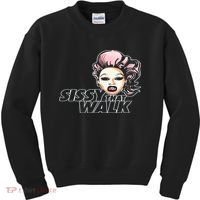 Sissy That Walk Drag Queen LGBT LGBTQ Pride Month Pride Ally Kids Sweatshirt thumb 0