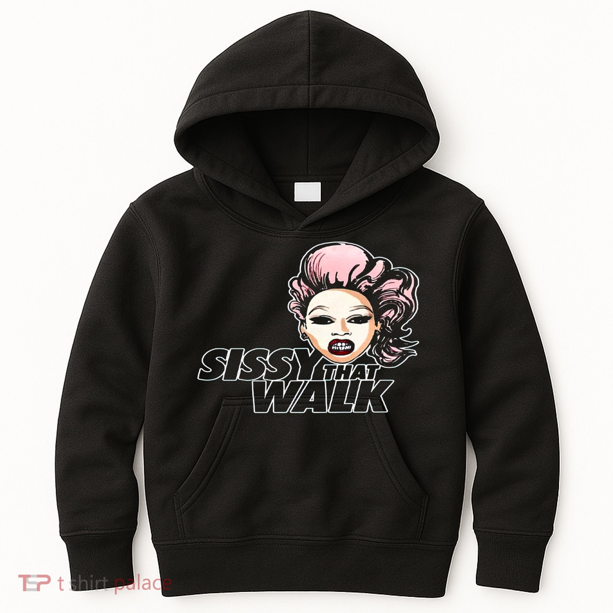 Sissy That Walk Drag Queen LGBT LGBTQ Pride Month Pride Ally Kids Hoodie