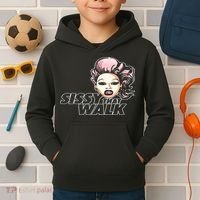 Sissy That Walk Drag Queen LGBT LGBTQ Pride Month Pride Ally Kids Hoodie thumb 2