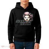 Sissy That Walk Drag Queen LGBT LGBTQ Pride Month Pride Ally Kids Hoodie thumb 4