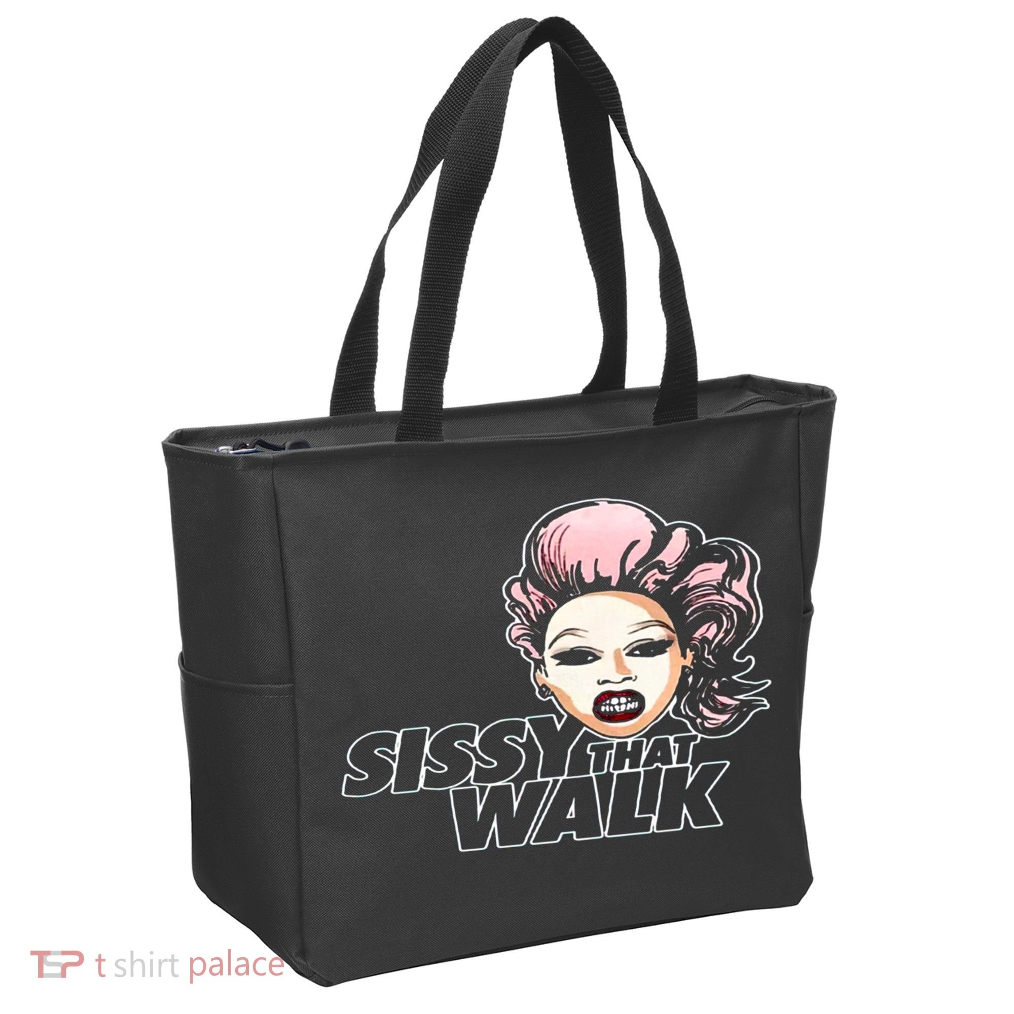 Sissy That Walk Drag Queen LGBT LGBTQ Pride Month Pride Ally Tote Bag