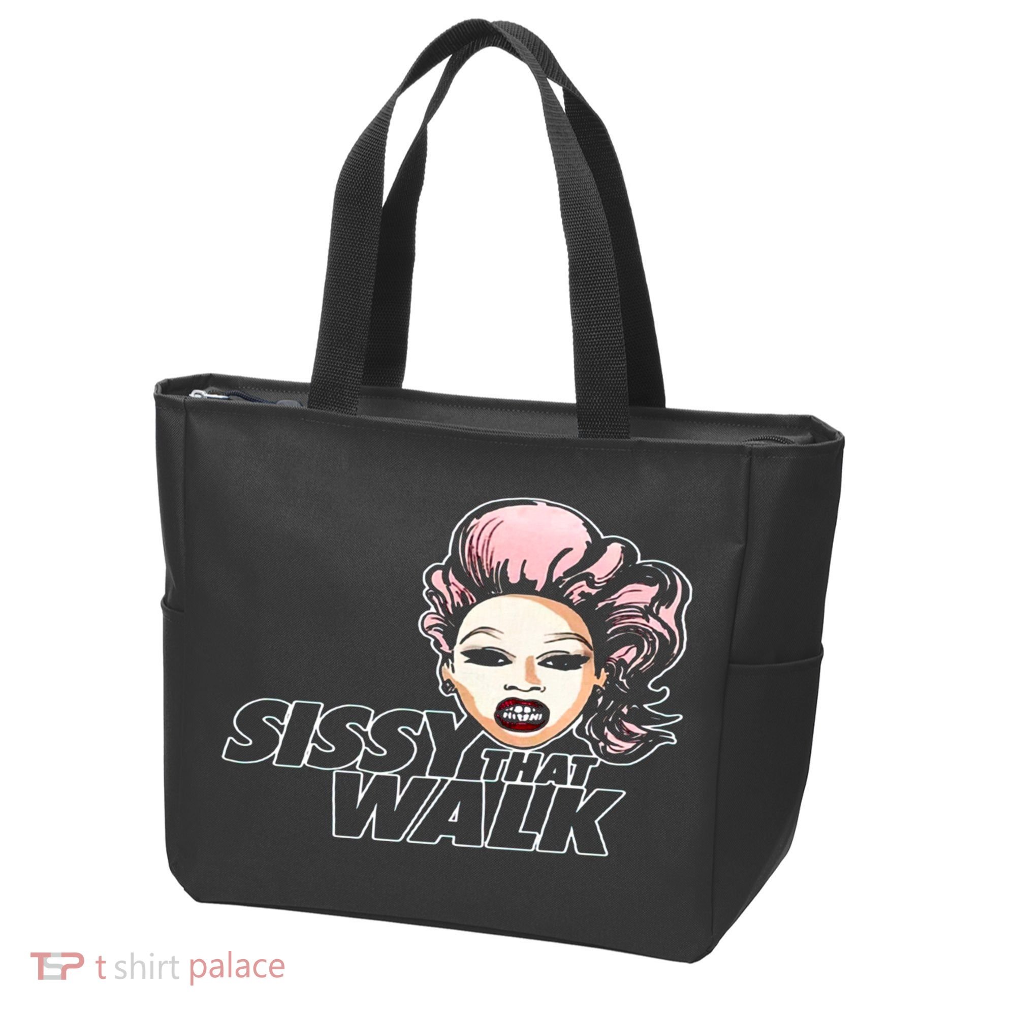 Sissy That Walk Drag Queen LGBT LGBTQ Pride Month Pride Ally Tote Bag