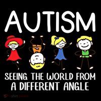 Seeing The World From A Different Angle Autism Awareness Day Gift Women's Hoodie thumb 2