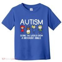 Seeing The World From A Different Angle Autism Awareness Day Gift Toddler T-Shirt thumb 0