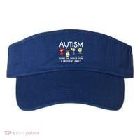Seeing The World From A Different Angle Autism Awareness Day Gift Visor thumb 0