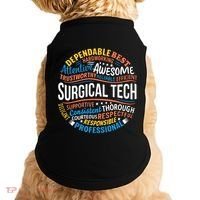 Surgical Tech Week Funny Surgical Technologist Gifts Doggie Tank thumb 0