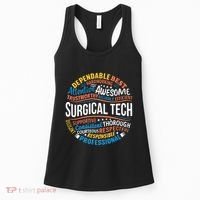 Surgical Tech Week Funny Surgical Technologist Gifts Women's Tank Top thumb 0