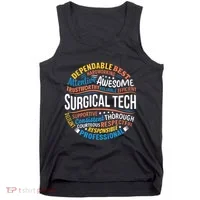Surgical Tech Week Funny Surgical Technologist Gifts Tank Top thumb 0