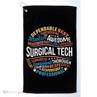 Surgical Tech Week Funny Surgical Technologist Gifts Golf Towel thumb 0