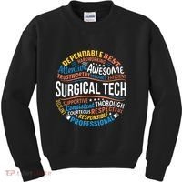Surgical Tech Week Funny Surgical Technologist Gifts Kids Sweatshirt thumb 0