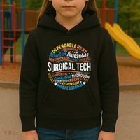 Surgical Tech Week Funny Surgical Technologist Gifts Kids Hoodie thumb 3