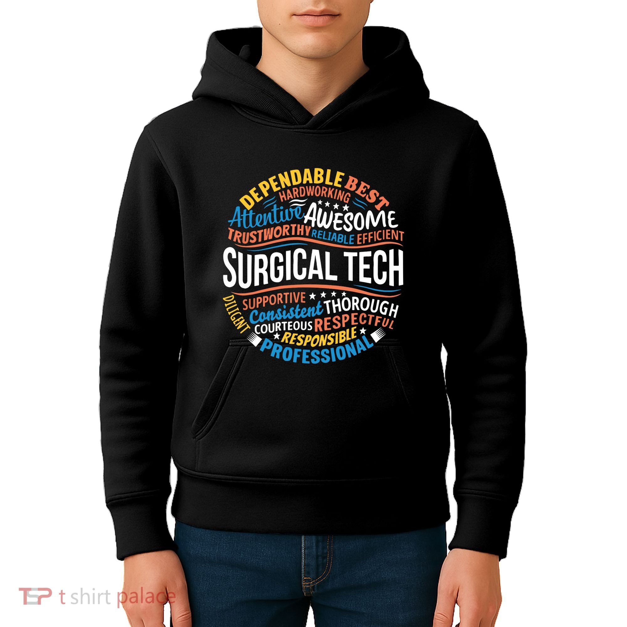 Surgical Tech Week Funny Surgical Technologist Gifts Kids Hoodie