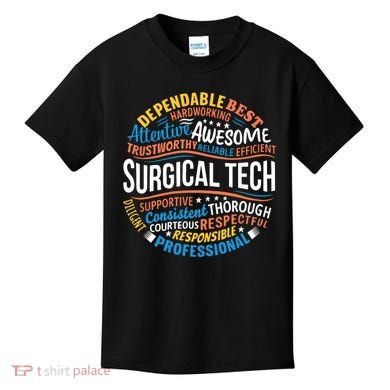 Surgical Tech Week Funny Surgical Technologist Gifts Kids T-Shirt