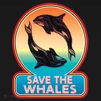Save The Whale Gift Orca Killer Retro Whale Funny Gift Cool Gift Pajama Set thumb 2