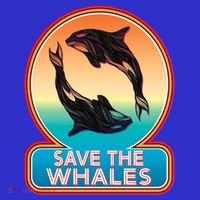 Save The Whale Gift Orca Killer Retro Whale Funny Gift Cool Gift Women's Long Sleeve Shirt thumb 2